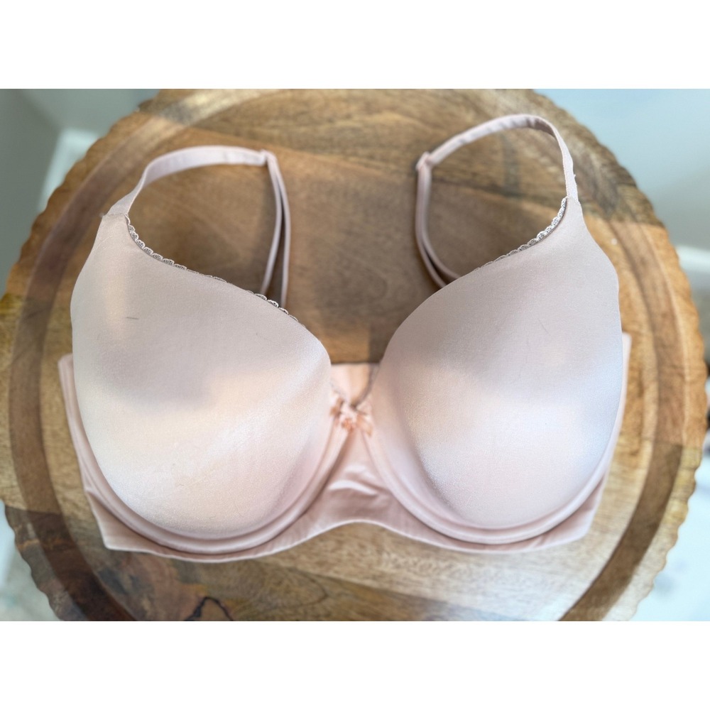 Victoria's Secret Body Lined Demi Bra 34G Nude Beige Underwire T-Shirt Bra